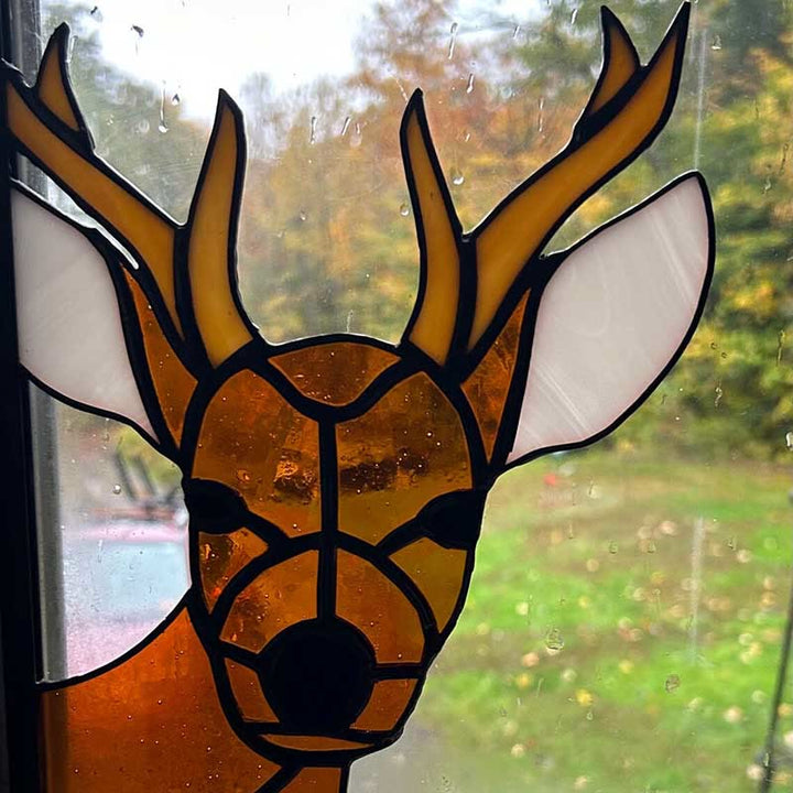 Funny Window Corner Ornament Hanging Decor Animals Gazing Suncatchers