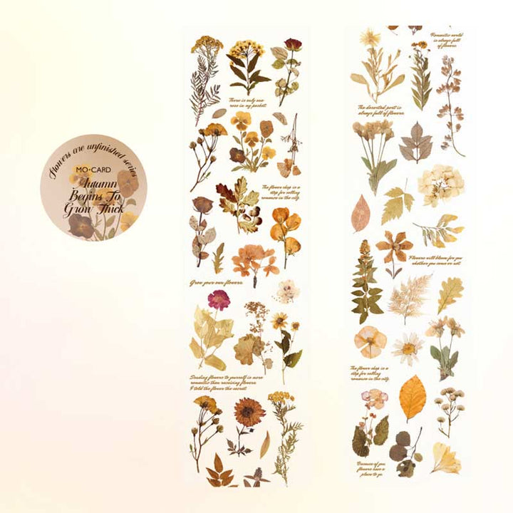 The Unfinished Series PET Tape Decorative Scrapbook Tape