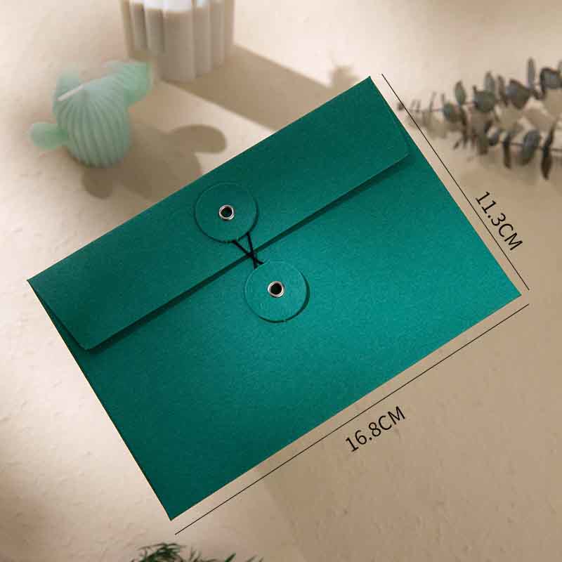 Kraft Paper File Folders A4/A5/A6 Envelopes Project Pockets for Greeting Card Document File