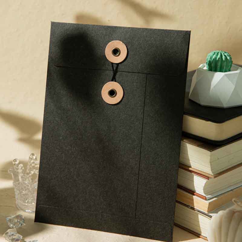 Kraft Paper File Folders A4/A5/A6 Envelopes Project Pockets for Greeting Card Document File