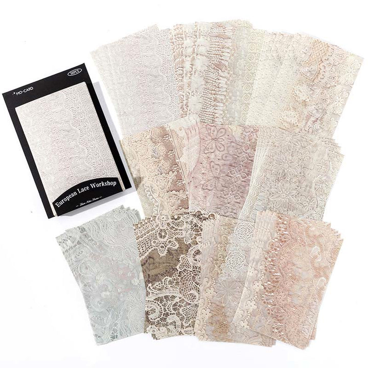 Lace Notes Series Paper Set Decorative Journaling Paper