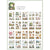 Secret Garden Sticker Book 20Pcs PET Scrapbook Stickers