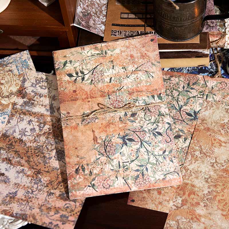 Baroque Ruins Series Paper Set Decorative Journaling Paper