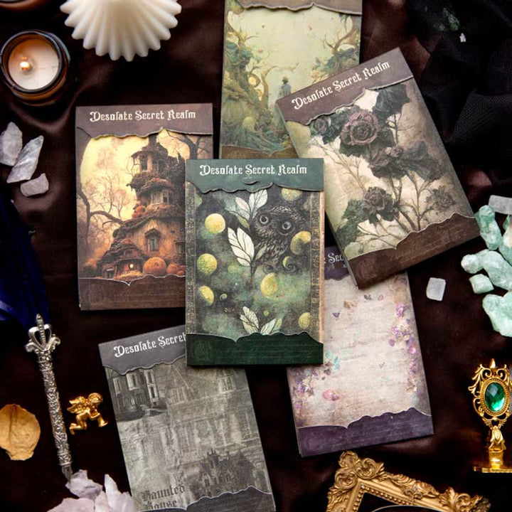 The Secret Wasteland Series Paper Set Decorative Journaling Paper