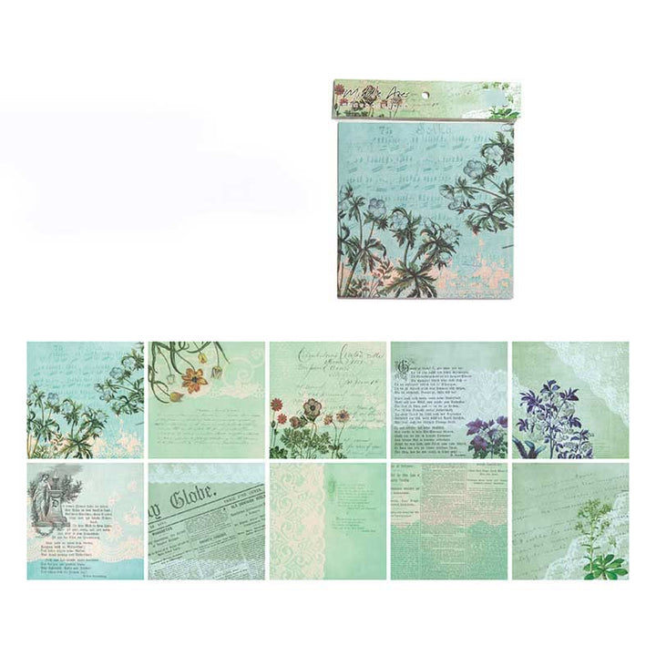 Retro Medieval Series Paper Set Decorative Journaling Paper