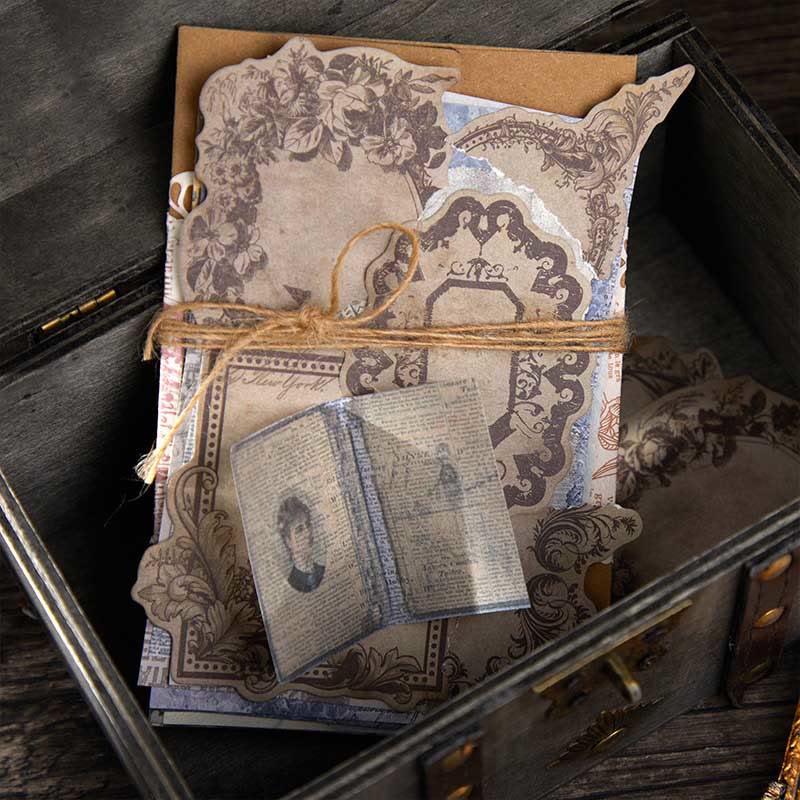 Baroque Series Border Notes Paper Set Decorative Journaling Paper