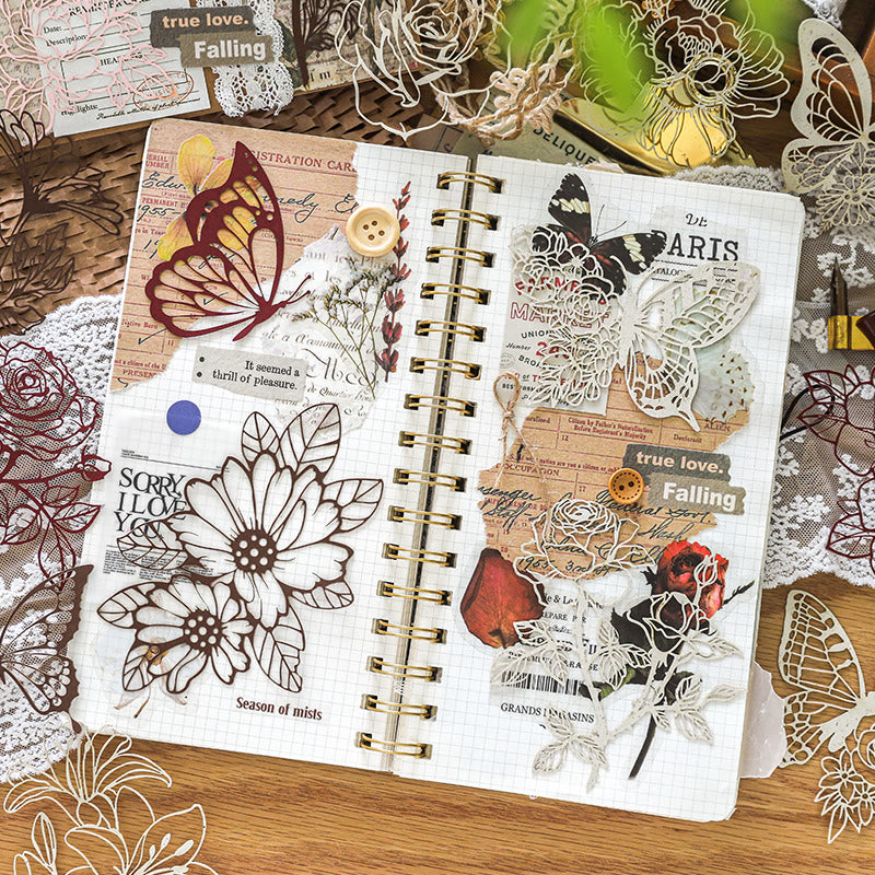 Like Flowers In The Wild Series Paper Decorative Journaling Paper