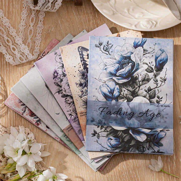 Fading Age Series Paper Set Decorative Journaling Paper