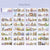 Landscape Stickers Book 30 Sheets Travel View Scrapbook Stickers