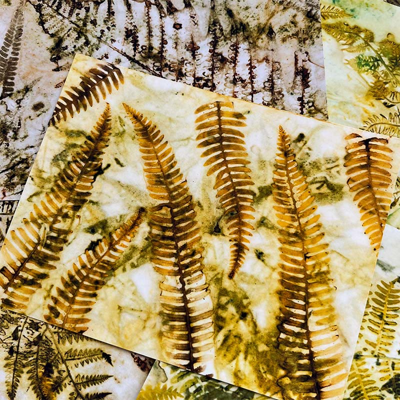 Vintage Ferns Series Paper Set Decorative Journaling Paper