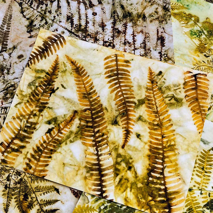 Vintage Ferns Series Paper Set Decorative Journaling Paper