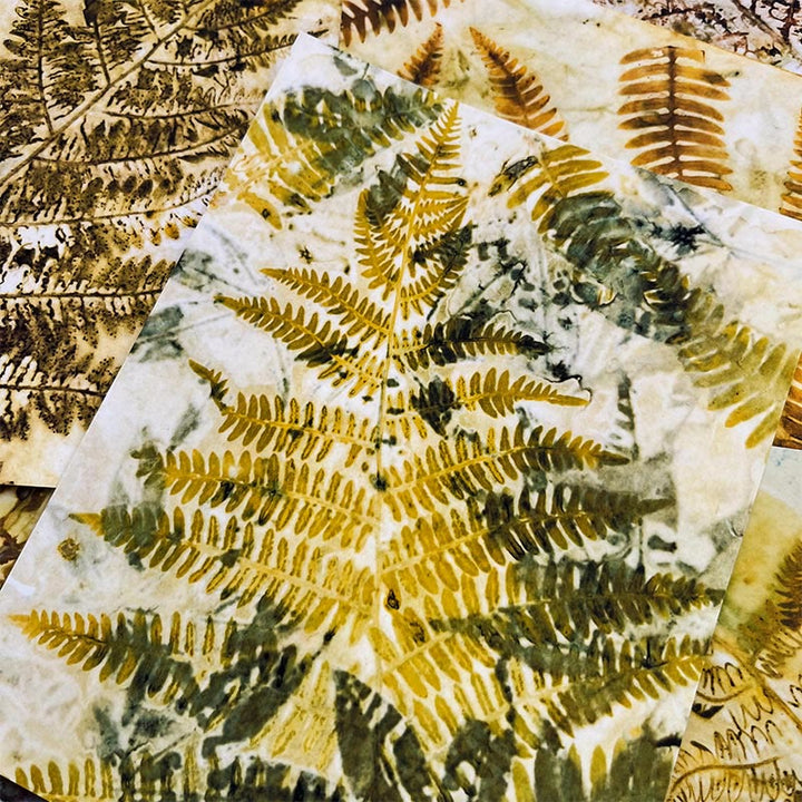 Vintage Ferns Series Paper Set Decorative Journaling Paper