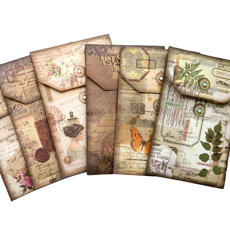 Vintage Plants Flowers Sticker DIY Sticker Pack Scrapbooking Supplies