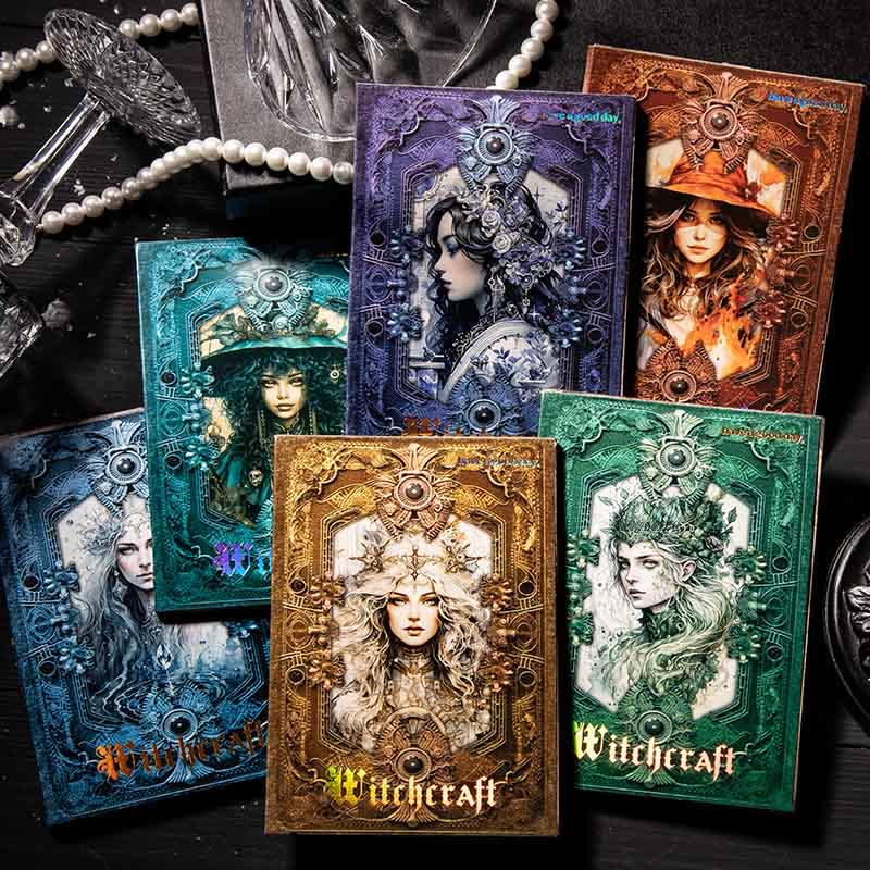 The Secret Of Witchcraft Series Paper Decorative Journaling Paper ...