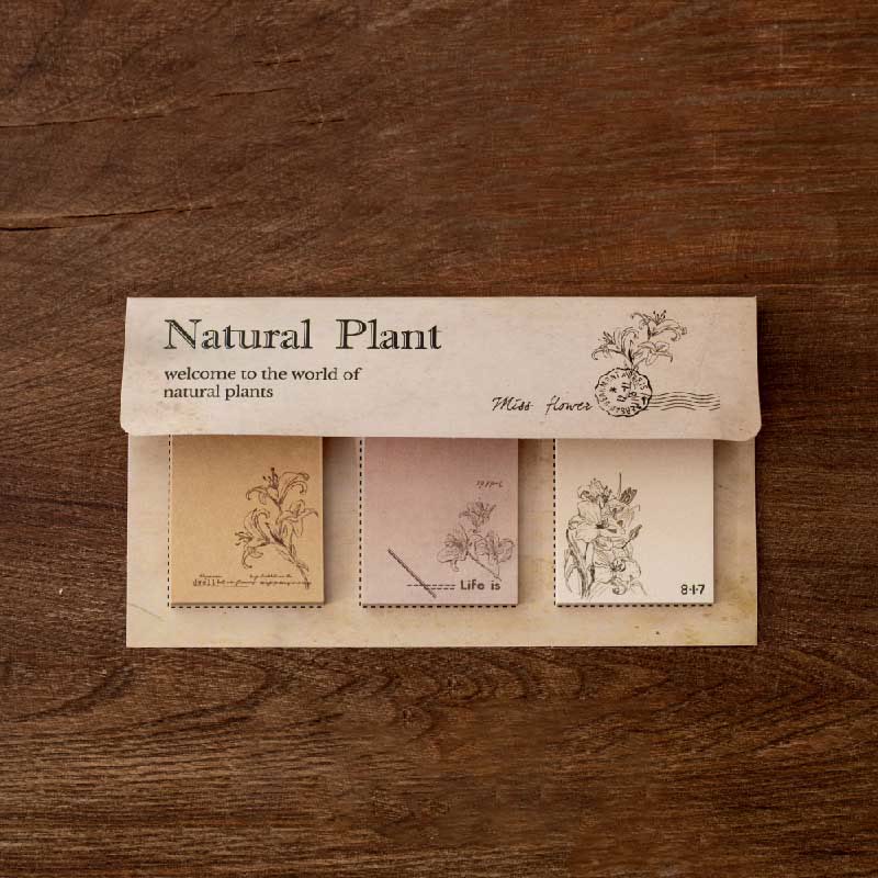 Plant Invitation Series Label Paper Decorative Journaling Paper