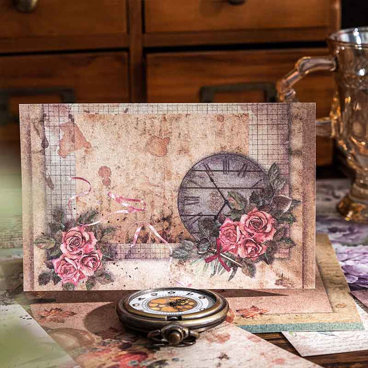 Faded Memories Series Paper Decorative Journaling Paper