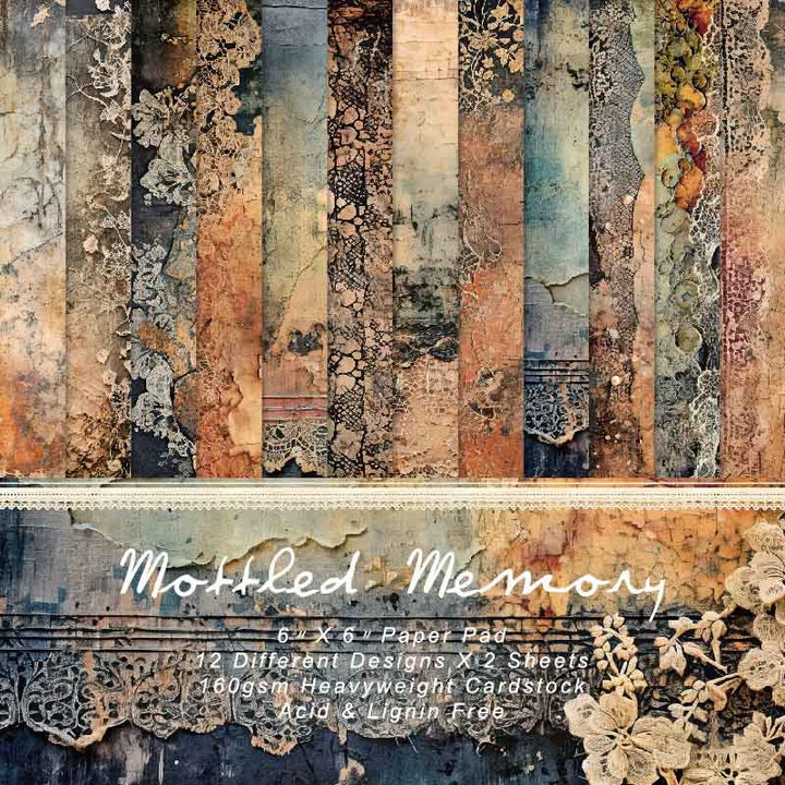 Mottled Memory Series Paper Decorative Journaling Paper