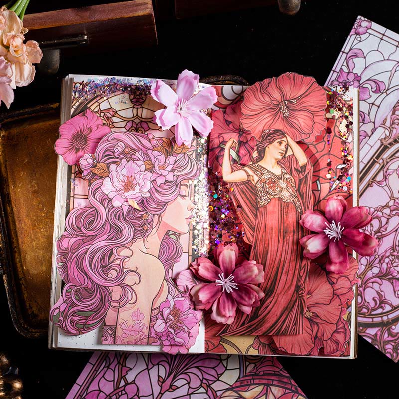 Dream Flower Make Series Paper Decorative Journaling Paper