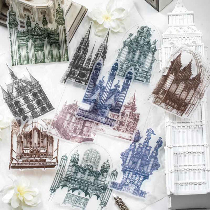 Medieval Castle Series Paper Decorative Journaling Paper