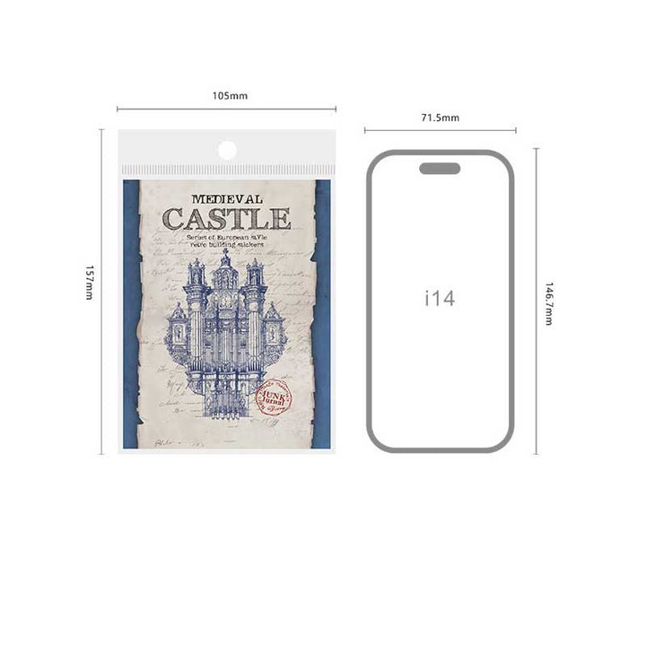 Medieval Castle Series Paper Decorative Journaling Paper