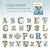 26 Baroque Alphabet Art Series Sticker For DIY Journal Decor