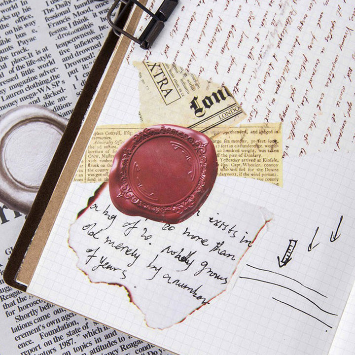 45pcs Wax Seal Series Sticker For DIY Journal Decor