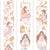 Flower Figure Series PET Washi  Tape Decorative Scrapbook Tape