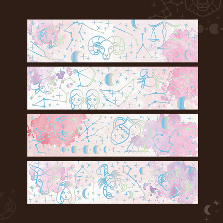 Stars Like A Dream Series Sticker For DIY Journal Decor