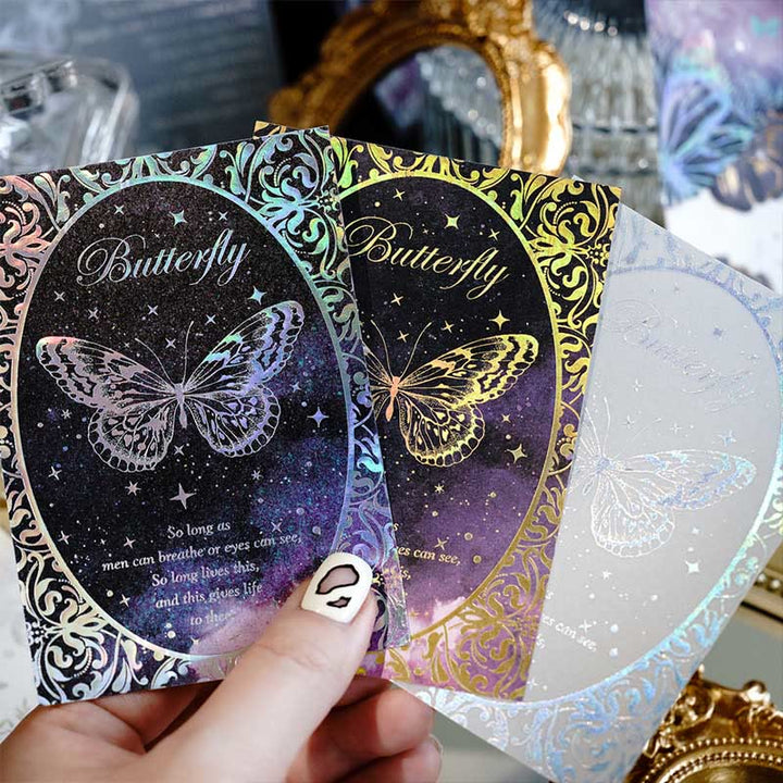 Glass Star Moon Series Paper Decorative Journaling Paper