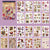 Ladies And Flowers Series Sticker Book For DIY Journal Decor