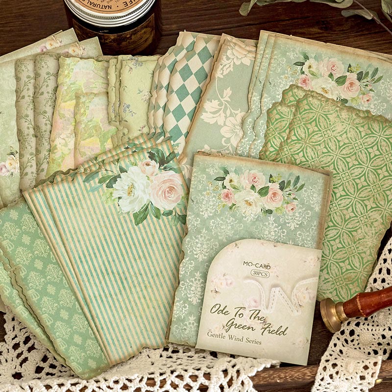 Gentle Wind Series Paper Decorative Journaling Paper