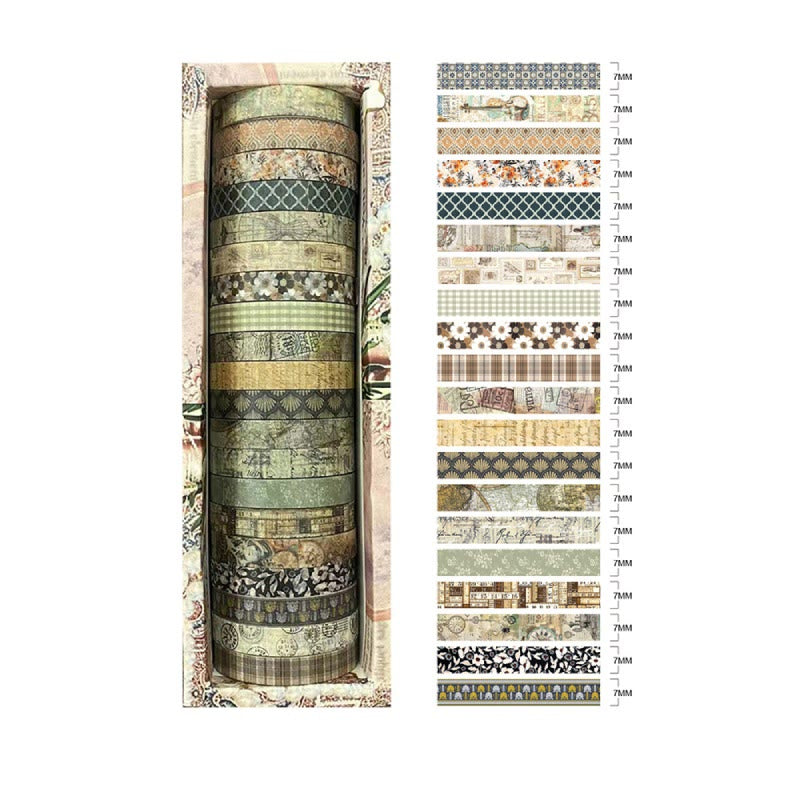 20 Rolls Set First See Series Washi Tape Decorative Scrapbook Tape