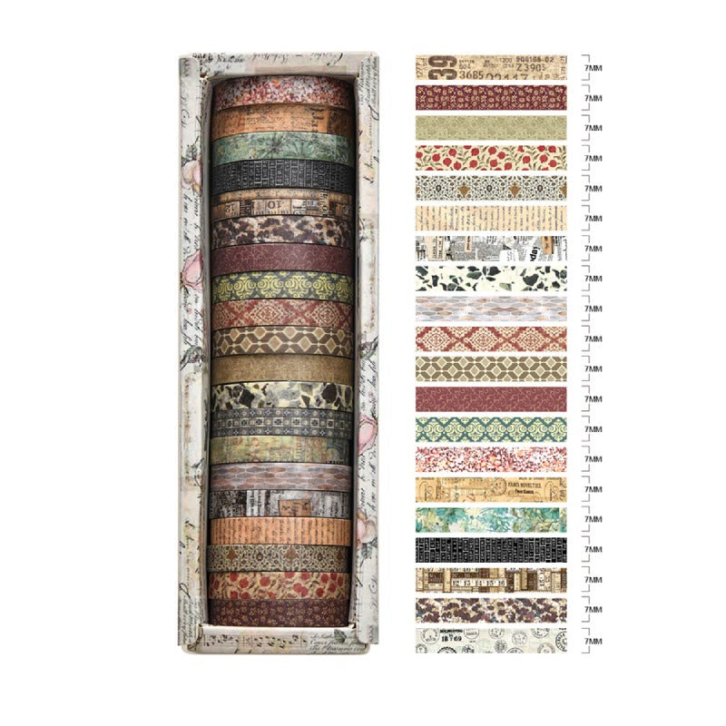 20 Rolls Set First See Series Washi Tape Decorative Scrapbook Tape