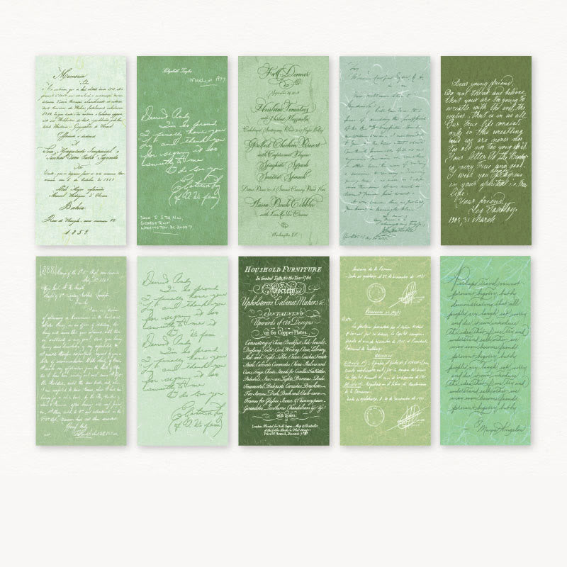 Tender Monologue Series Gentle Styles Paper Decorative Journaling Paper