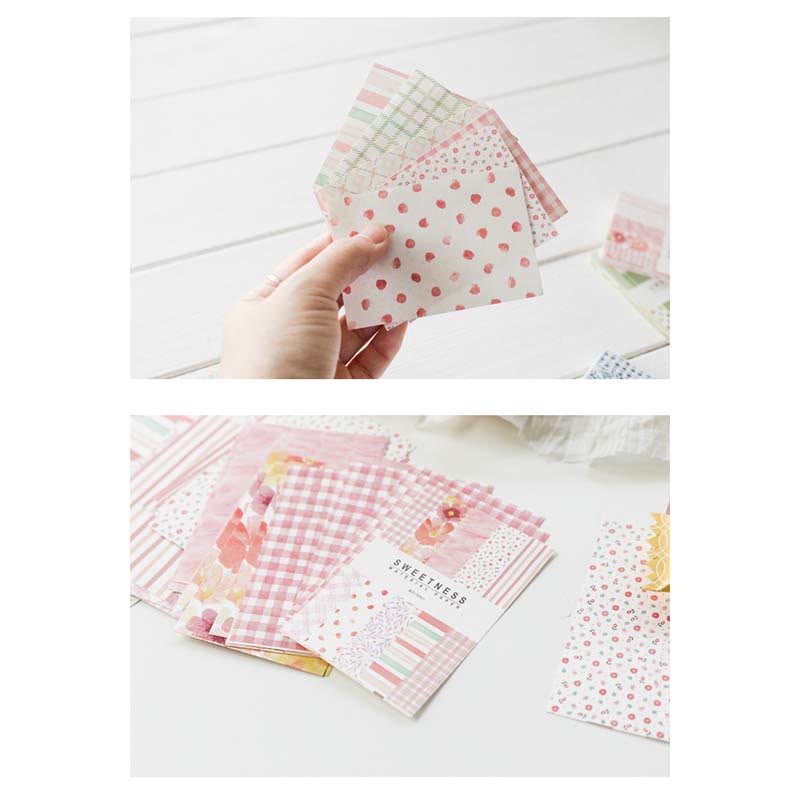 Sweet Supply Series Warm Styles Paper Decorative Journaling Paper