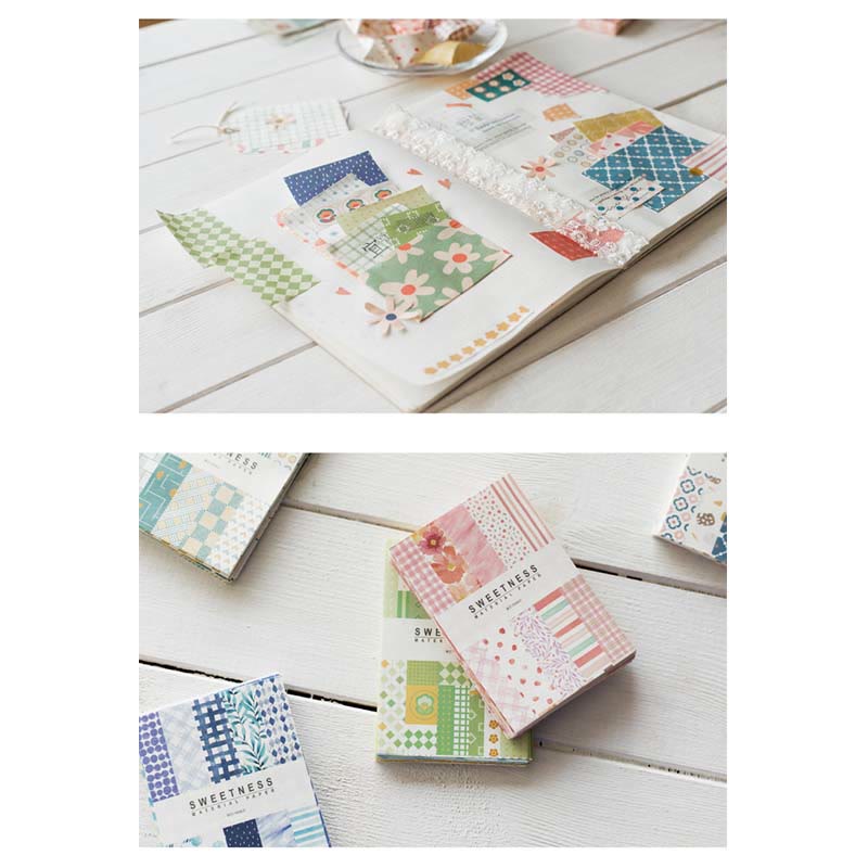 Sweet Supply Series Warm Styles Paper Decorative Journaling Paper