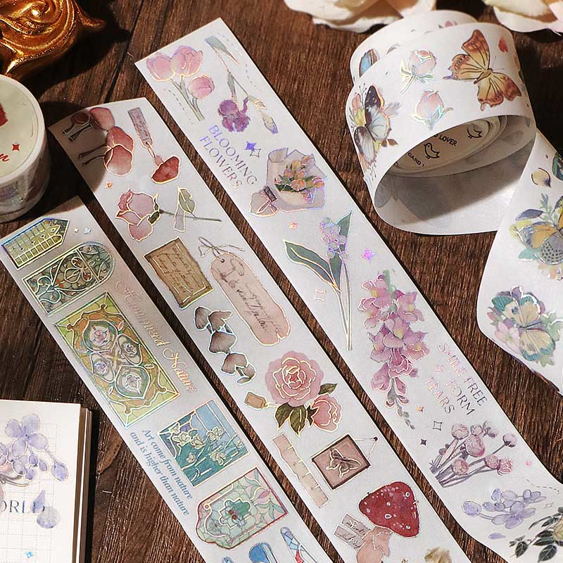 Time And Moonlight Series Washi Tape Decorative Scrapbook Tape