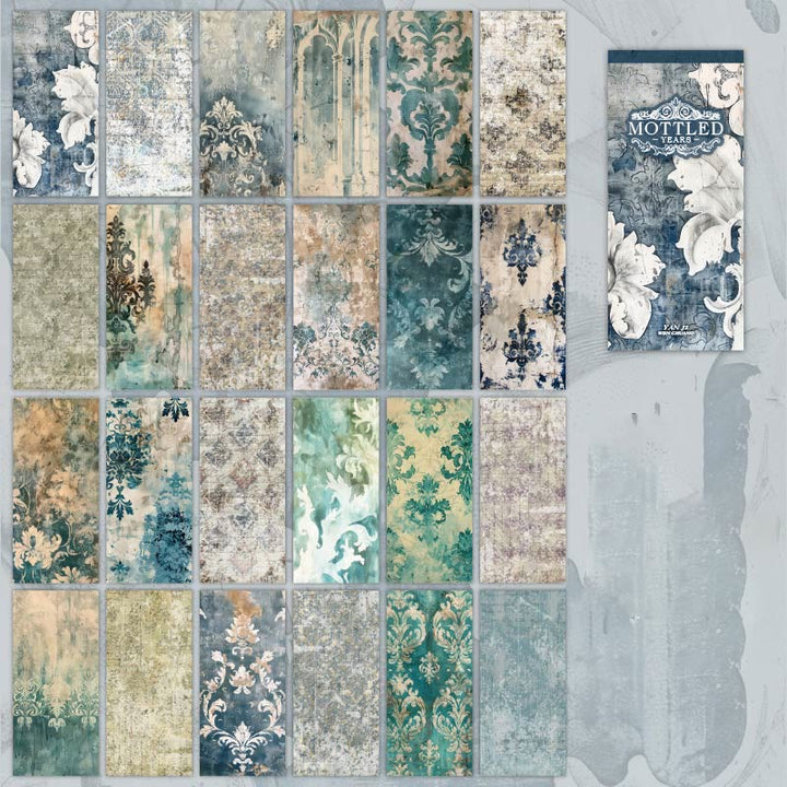 Mottled Years Series Paper Decorative Journaling Paper