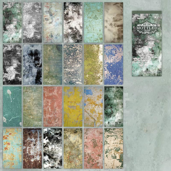 Mottled Years Series Paper Decorative Journaling Paper