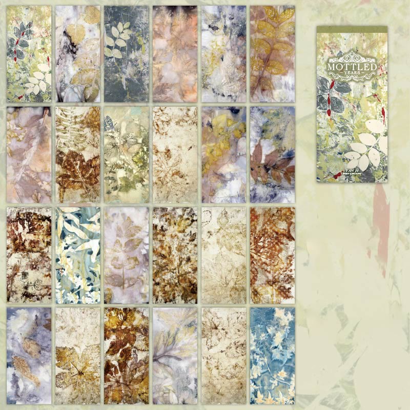 Mottled Years Series Paper Decorative Journaling Paper