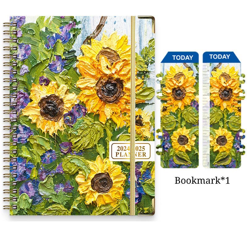A5 Bright Color Cover Notebook For Daily Record Student Gift