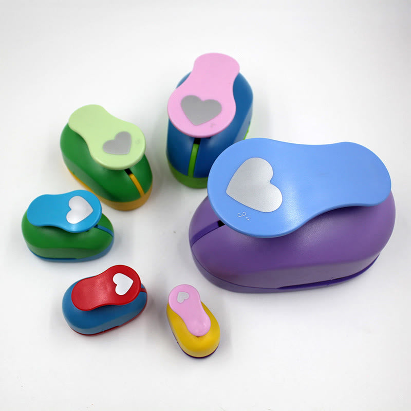 Mini Heart Shape Hole Punch For Kids Paper Crafting