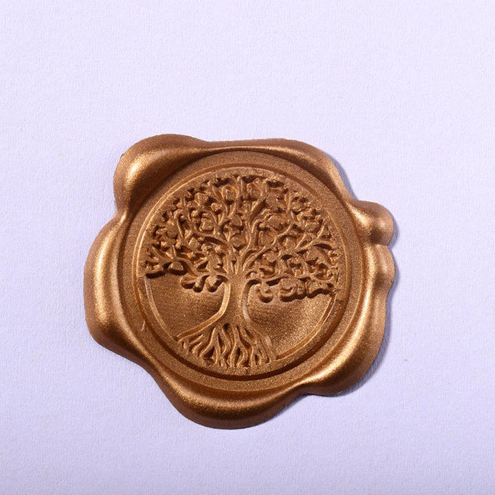 10pcs Tree Of Life Wax Seal Stamp Sticker For Envelope