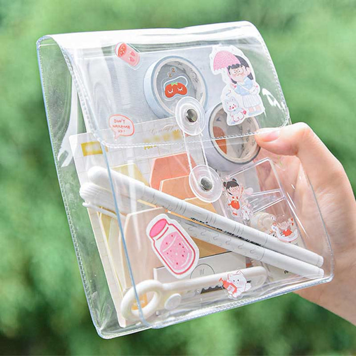 Clear Small Pouch Bag PVC Waterproof Cosmetics Storage Bag