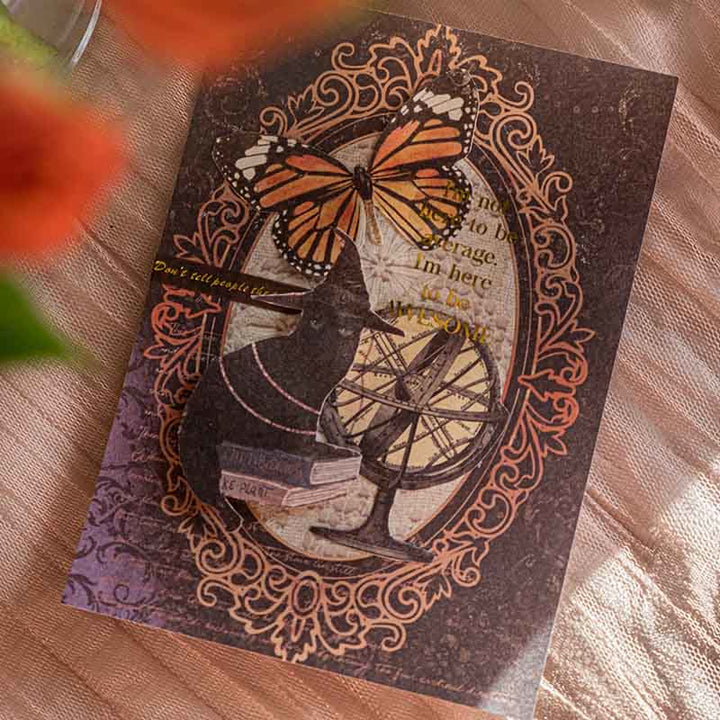 Vintage Paper Set Decorative Wind Of Flower Backing Paper