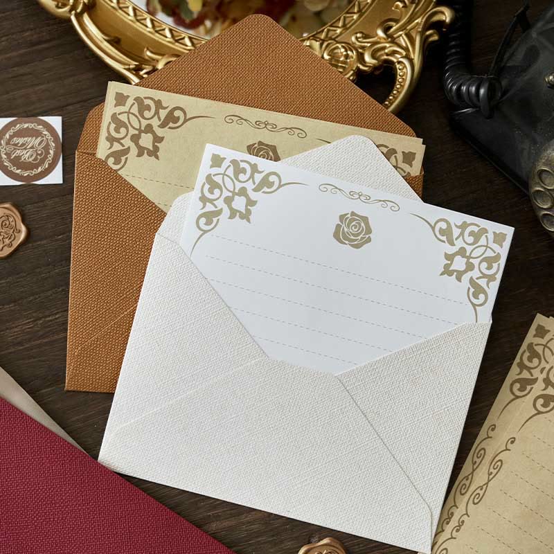 Classic Envelope Layout Classic Envelope Set For Letter Retro Style Invitation Envelope β Evoosense