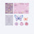 Flower Butterfly Footnote Series Postcard Romantic Style For Greeting