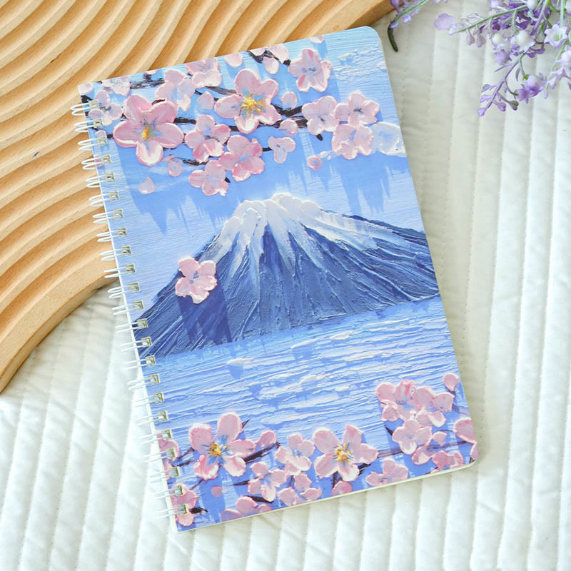 A5 Dream Oil Painting Series Cover Notebook For Journal