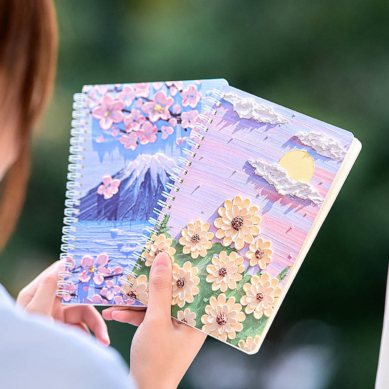 A5 Dream Oil Painting Series Cover Notebook For Journal