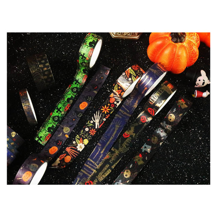 20 Rolls Set Halloween Series Washi Tape Decorative Scrapbook Tape